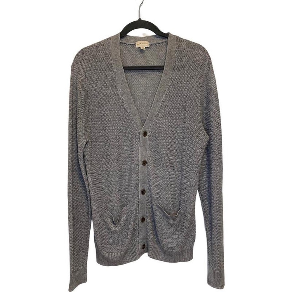 CLUB MONACO Linen Boyfriend Cardigan
